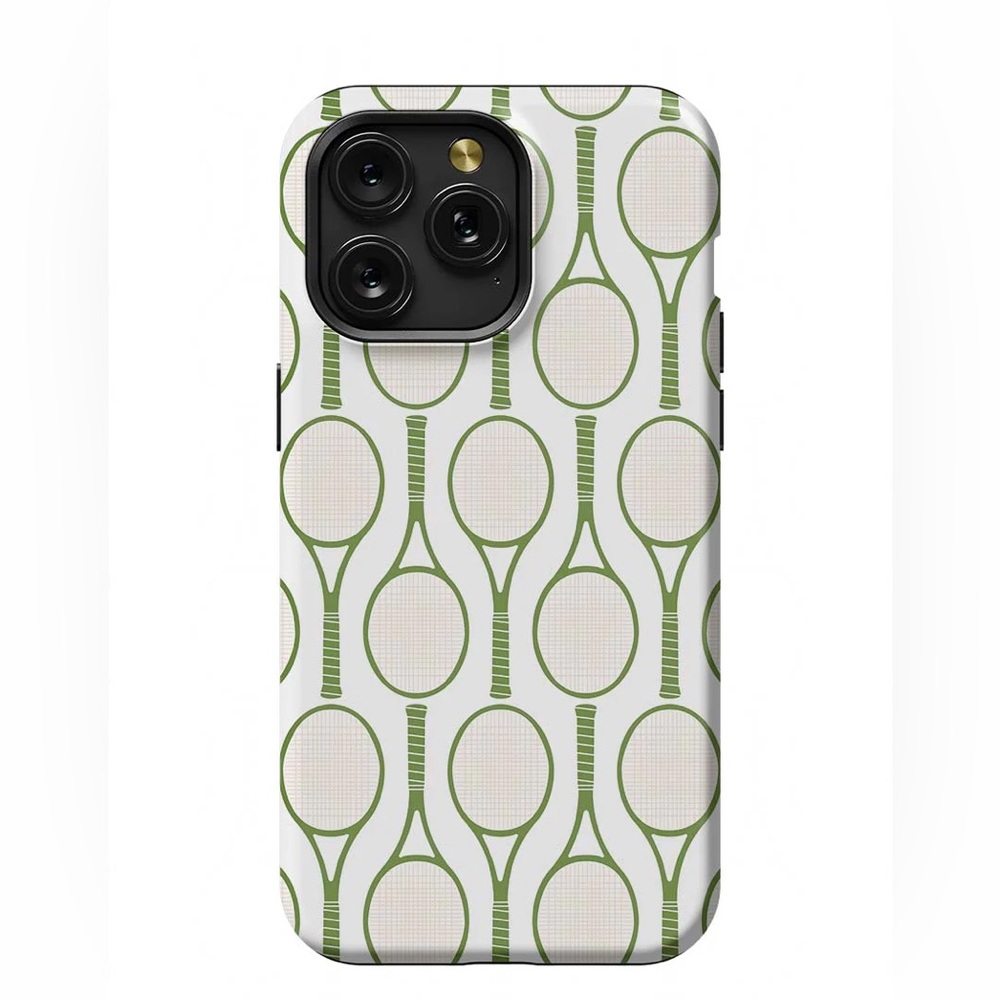 NEW Katie Kime Tennis Time iPhone 15 Pro Max case